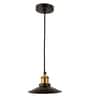 Vintage Industrial Black Matt Metal Hanging Light