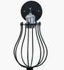 Vintage Industrial Nickle Adjustable Socket Metal Wall Sconce
