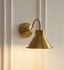 Vintage Industrial Wall Lamp Brass Antique Finish
