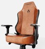 Vintage Leather Gaming Chair in Brown & Black Colour