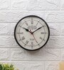 Black Metal Thump Vintage Wall Clock