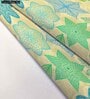 Vintage Ornate Flowers  Multicolor Polycotton Half-Length Waist To Knee Apron
