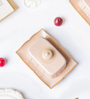 Vintage Premium Beige Ceramic Butter Dish