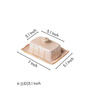 Vintage Premium Beige Ceramic Butter Dish