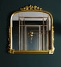 29 Inch Gold Vintage Primrose Small Mirror