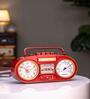 Vintage Radio Red Iron Collectible