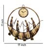 Vintage Round Boat Antique Traditional Wall Clock