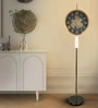 Vintage Skeleton Clock Floor Lamp with 3 Light Modes