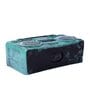 Vintage Stereo System Blue Resin Showpieces