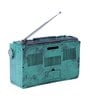 Vintage Stereo System Blue Resin Showpieces