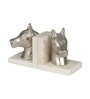 Aluminium Silver Vintage Style Decorative Horse Bookend