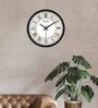 Vintage Style White Plastic Wall Clock