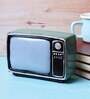 Vintage Television Resin Piggy Bank/Papper Weight