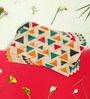 Vintage Triangle   Multicolor (18 x 12) Cotton Canvas (Set of 6) Table Placemat