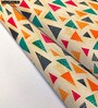 Vintage Triangle   Multicolor (18 x 12) Cotton Canvas (Set of 6) Table Placemat