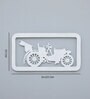 Vintege Car White Iron Wall Art