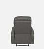 Vintter Fabric 1 Seater Manual Recliner in Warm Grey Colour