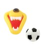 Smile Squeaky Yellow & Red Vinyl Chew Pet Toy