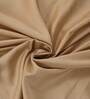 Gold Solid 300 TC 100% Cotton Single Bed Sized Bed Sheets With 1 Pillow Cover