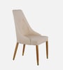 Viola Marble Top 6 Seater Dining Set In Beige Colour