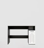 Viola Study Table In Black And White Colour