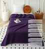 Violet 300 GSM Silky Touch Premium Super Soft Single Bed Blanket