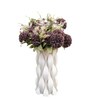 Violet Silk Chrysanthemums Silk Bunch Single Stem Flower