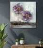 Violet Violet Floral Wall Embossed Original For Home Decor Painting