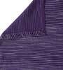 Purple Abstract 300 TC Cotton Single Bed Cover with 1 Pillow Cover