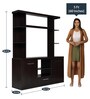 Violeta Wall TV Unit In Brown Colour
