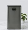 Grey Metal Viora Trash Bin 20 Ltr