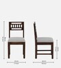 Vipra Sheesham Wood 6 Seater Dining Set In Provincial Teak Finish
