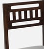 Vipra Sheesham Wood 6 Seater Dining Set In Provincial Teak Finish
