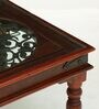 Vipra Sheesham Wood Coffee Table In Honey Oak Finish