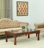 Vipra Sheesham Wood Coffee Table In Honey Oak Finish