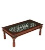 Vipra Sheesham Wood Coffee Table In Honey Oak Finish