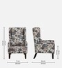 Viraasat Sheesham Wood Upholstered Chair In Multi Colour