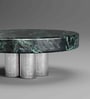 Viridis Marble Coffee Table In Green Finish