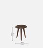 Virton Sheesham Wood Nest Of Tables In Scratch Resistant Rustic Teak Finish