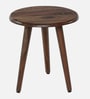 Virton Sheesham Wood Nest Of Tables In Scratch Resistant Rustic Teak Finish