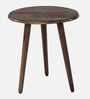 Virton Sheesham Wood Nest Of Tables In Scratch Resistant Rustic Teak Finish