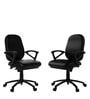 Virtue Fabric Ergonomic Chair in Black Colour