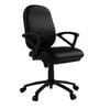 Virtue Fabric Ergonomic Chair in Black Colour