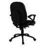 Virtue Fabric Ergonomic Chair in Black Colour