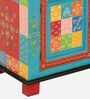 Visaya Solid Wood Hand-Painted Cabinet