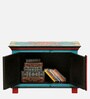 Visaya Solid Wood Hand-Painted Cabinet