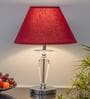 Viso Metal & Crystal Table Lamp (Chrome)