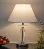 Viso Metal & Crystal Table Lamp (Chrome)