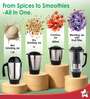 Vista 750W Mixer Grinder with 4 Jars