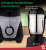 Vista 750W Mixer Grinder with 4 Jars